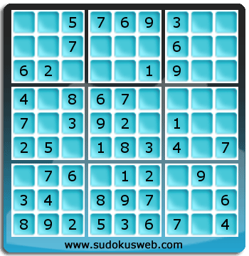 Sudoku de Nivel Muy Fácil