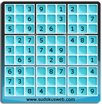 Nivel Muito Facil de Sudoku