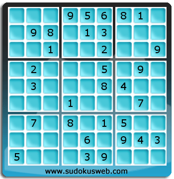 Sudoku von mittelmässiger höhe