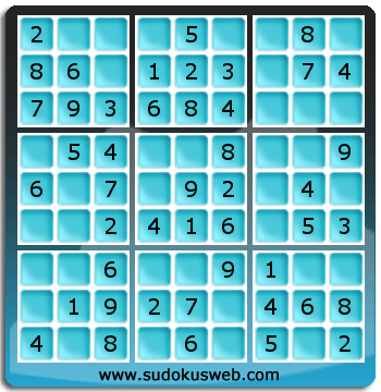 Sudoku von sehr einfacher höhe