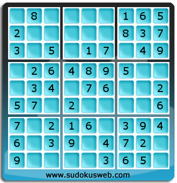 Sudoku de Nivel Muy Fácil