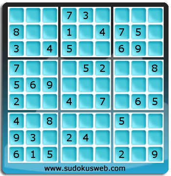 Sudoku von einfacher höhe