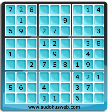 Sudoku von einfacher höhe