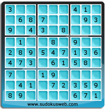 Nivel Muito Facil de Sudoku