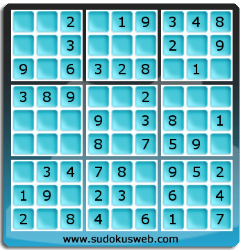 Very Easy Level Sudoku