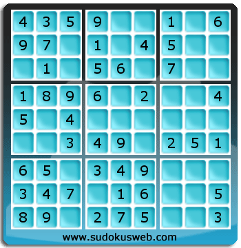 Sudoku von sehr einfacher höhe