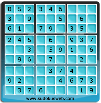 Sudoku de Niveau Très Facile