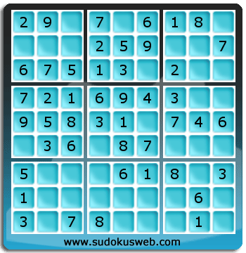 Very Easy Level Sudoku