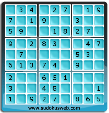 Sudoku de Nivell Molt Fàcil Sudoku de Nivell Molt Fàcil
