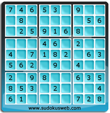 Sudoku de Nivel Muy Fácil