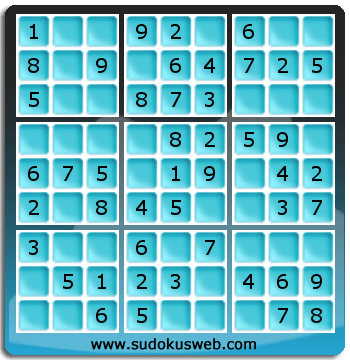 Sudoku de Niveau Très Facile