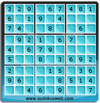 Nivel Muito Facil de Sudoku