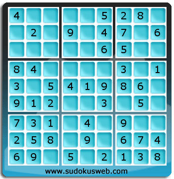 Sudoku von sehr einfacher höhe