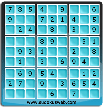 Sudoku de Nivell Molt Fàcil