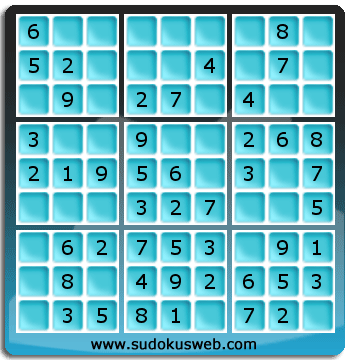 Nivel Muito Facil de Sudoku