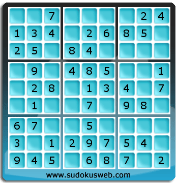 Sudoku von sehr einfacher höhe