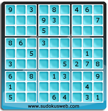 Sudoku von mittelmässiger höhe