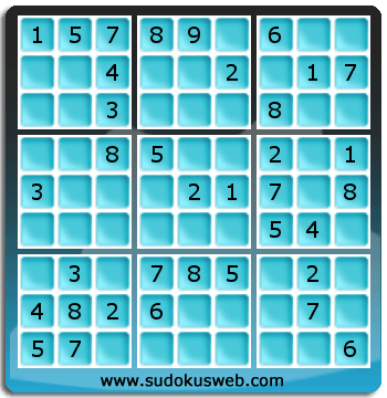 Nivel Facil de Sudoku