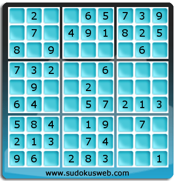 Nivel Muito Facil de Sudoku