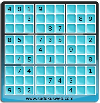 Sudoku von mittelmässiger höhe Sudoku von mittelmässiger höhe