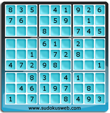 Sudoku von sehr einfacher höhe