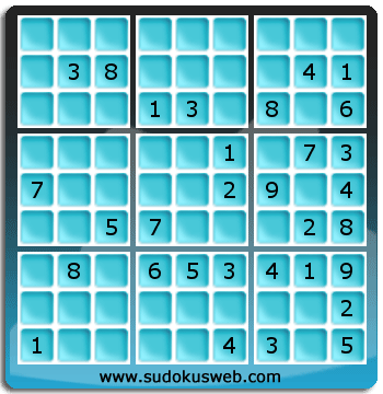 Sudoku von mittelmässiger höhe