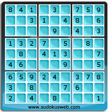 Sudoku von sehr einfacher höhe