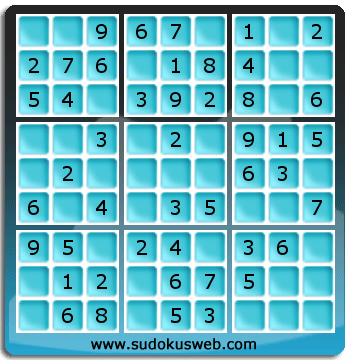 Sudoku de Niveau Très Facile