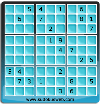 Sudoku von Fachmännischer höhe