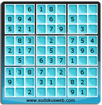 Sudoku de Nivel Muy Fácil