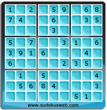 Sudoku von einfacher höhe Sudoku von einfacher höhe