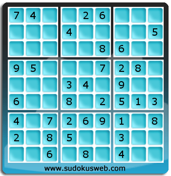 Sudoku von einfacher höhe