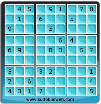 Sudoku von mittelmässiger höhe Sudoku von mittelmässiger höhe