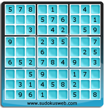 Sudoku de Niveau Très Facile