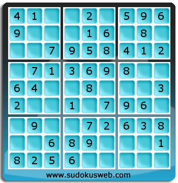 Sudoku de Nivel Muy Fácil