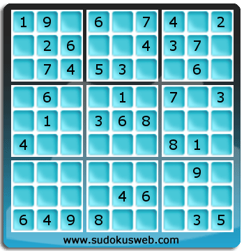 Nivel Facil de Sudoku