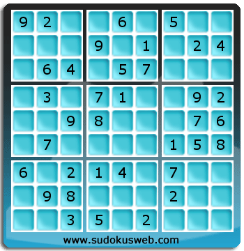 Sudoku von einfacher höhe