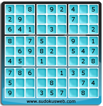 Nivel Muito Facil de Sudoku