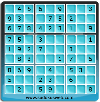 Sudoku de Niveau Très Facile