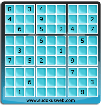 Nivel Dificil de Sudoku Nivel Dificil de Sudoku