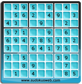 Sudoku von sehr einfacher höhe