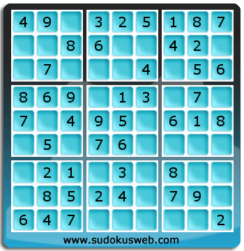 Sudoku de Niveau Très Facile