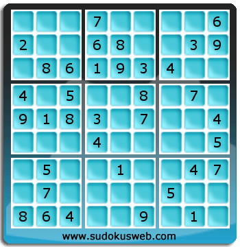 Sudoku von einfacher höhe