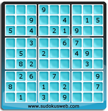 Sudoku von mittelmässiger höhe Sudoku von mittelmässiger höhe