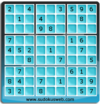 Sudoku von einfacher höhe