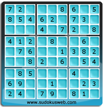 Sudoku von sehr einfacher höhe