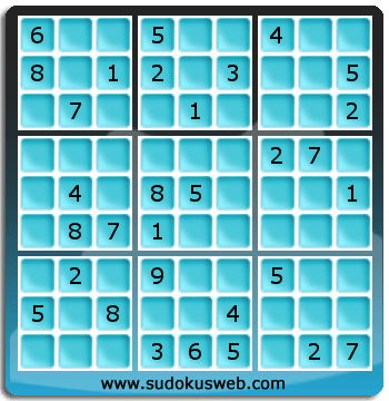 Sudoku von mittelmässiger höhe