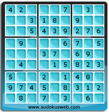 Sudoku von sehr einfacher höhe