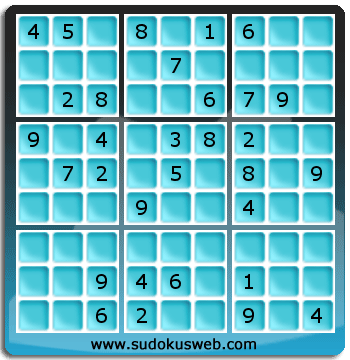 Sudoku von mittelmässiger höhe