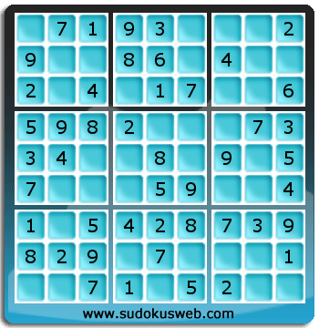 Sudoku de Niveau Très Facile